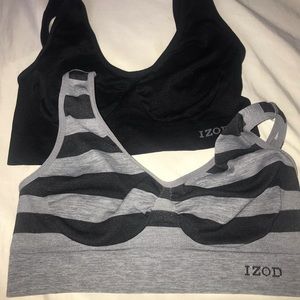 2pk IZOD Sports Bras